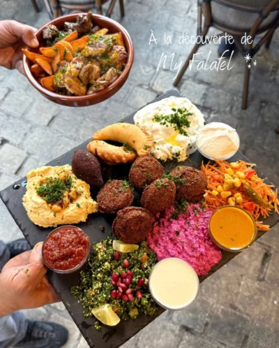 [My Falafel] 🇵🇸 Si vous aimez les assiettes colorées, généreuses et pleines